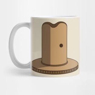 Cardboard Cowboy hat Mug